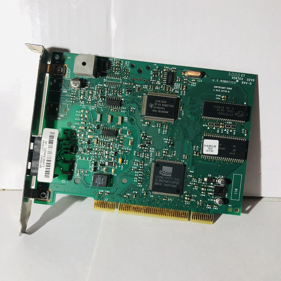 US Robotics 56K Performance Pro Modem Card P/N: USR5610B - Image 2 of 4