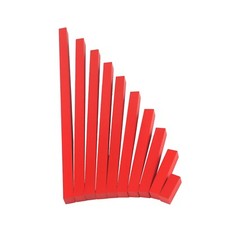 Long Red Rods - MONTESSORI SENSORIAL MATERIAL