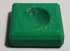 Marble stand will hold 1 to 2 inch