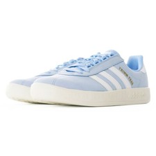 Adidas Trimm Trab Saturday scarpe da ginnastica UK 10 Glow Blue EE5635 nuove con etichette ☮️
