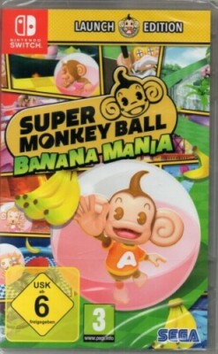 Super Monkey Ball - Banana Mania - Launch Edition - Nintendo Switch - Neu / OVP