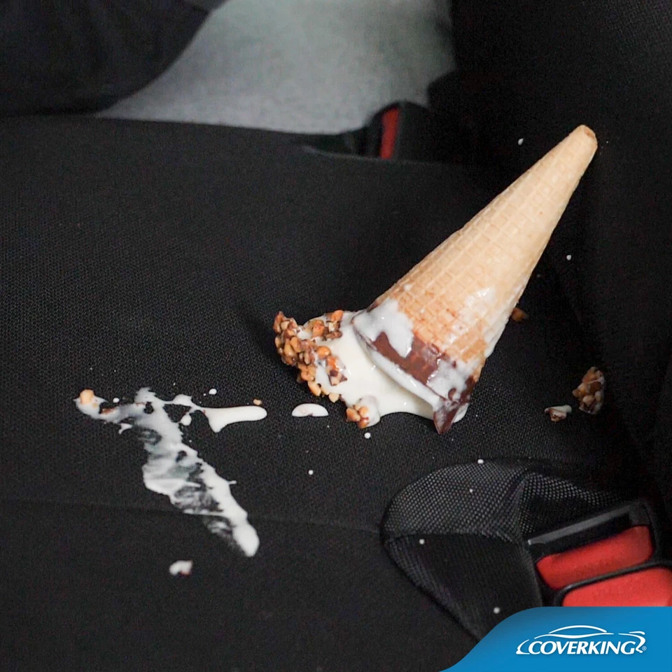 Fundas de asiento a medida Coverking SpartanShield para Toyota Paseo - Hechas a pedido Foto 4 de 4