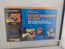Linksys PCM200 10/100 Integrated Cardbus Ethernet PC Card Ultra-Fast 32-Bit