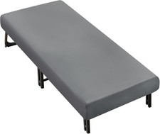 Cot Sheets 31" x 75" Sheet Only , Fitted Sheet Ultra Small Single, Gray