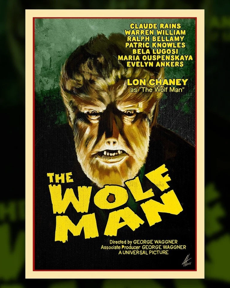 Universal Monsters Poster Set – Classic Horror Movie Icons Art. Halloween Poster - Image 3 of 4