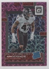 2022 Donruss Optic Rated Rookie Pink Velocity Prizm 17/79 Arnold Ebiketie 1hn2