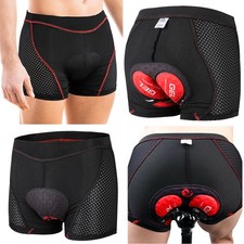 Men's Cycling Underwear Shorts 5D Padded Mountain Bike Bicycle MTB Liner Shorts