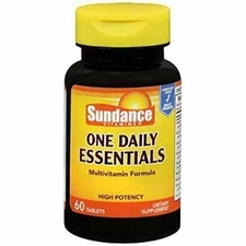 Sundance Vitamins One Daily Essentials Multivitamin Formula Tablets 60 Ct 2 Pack