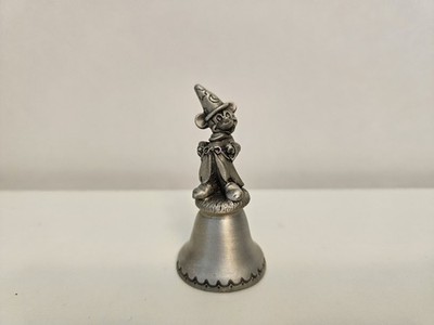 Mickey Mouse Pewter Miniature Bell Sorcerers Apprentice Fantasia Disney Treasure