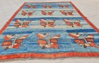 Amazing Hand Knotted Vintage Traditional Kurdi Wool Area Rug 10 x 7 Ft — photo 4
