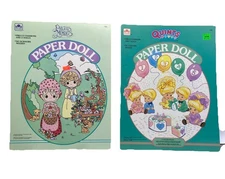 Precious Moments  1992 Vintage & Quints 12345 1990 Paper Dolls {104}