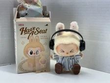 Authentic Labubu 'Have a Seat Sisi' Pop MART Opened Plush, Outfit, & Accessory