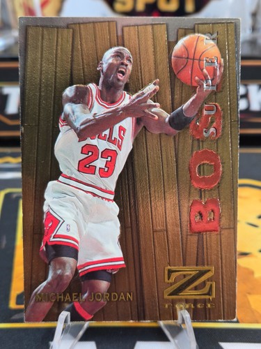 Michael Jordan [Super Boss] #10 1997 Skybox Z Force Boss card