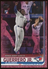 2019 Topps Update Vladimir Guerrero Jr. US62 Mother’s Day Pink /50 RC Rookie SSP