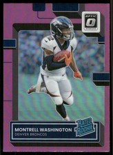2022 Donruss Optic #295 Montrell Washington Pink