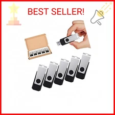 TOPESEL USB Flash Drive 5 Pack 32GB USB 3.0 Memory Stick Thumb Drives (32GB, 5PC