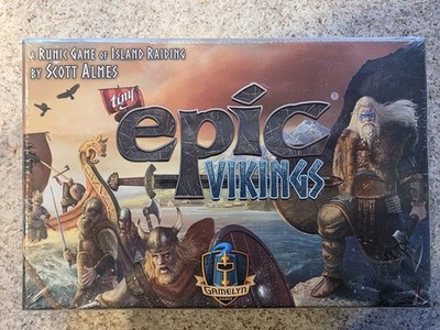 Gamelyn Games Tiny Epic Vikings  RUNIC GAME ISLAND RAIDING SCOTT ALMES NEW