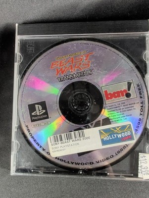 Bam! Entertainment Transformers: Beast Wars Transmetals PS1 2000 *TESTED*