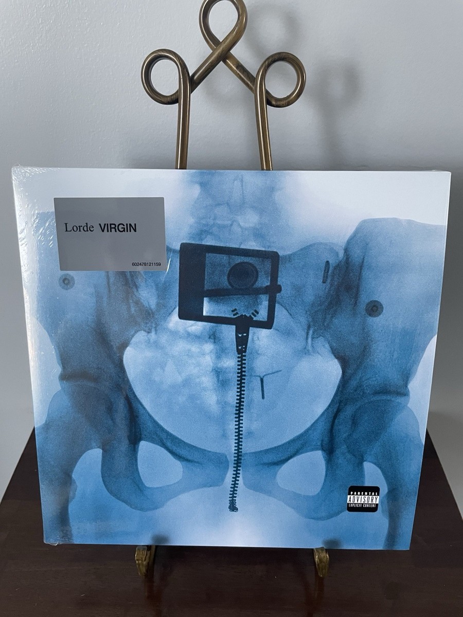 Lorde - Virgin Black Vinyl LP SIGNED! Insert Autographed