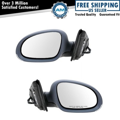 Mirror Power Heated Turn Signal Paint To Match Pair Set for VW Jetta NEW