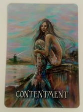 2020 Messages From the Mermaids Oracle Card Contentment 5"X 3.5"
