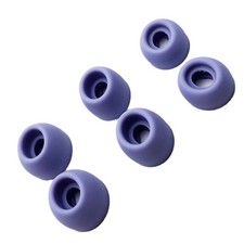 3Pairs Purple Silicone Headphones Buds Ear Tips Earhooks For Galaxy Buds Pro;