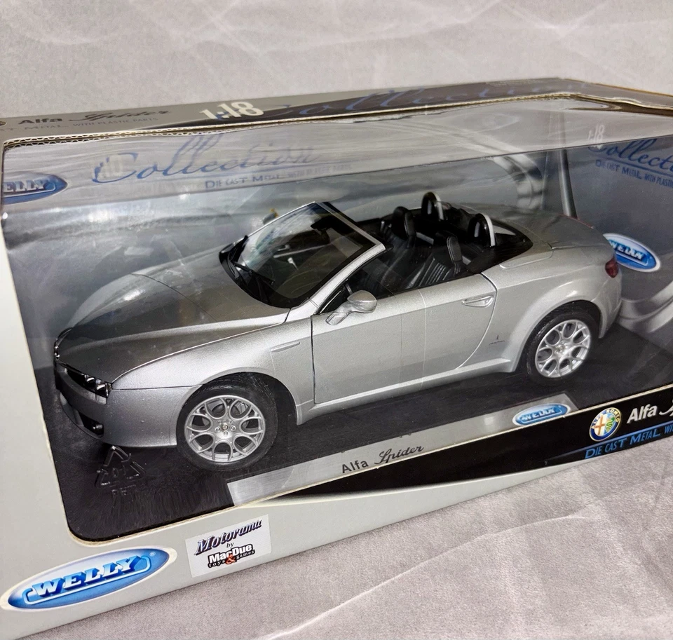 Alfa Romeo Spider 2006 1/18 Welly ULTRA RARE - Immagine 2 di 4