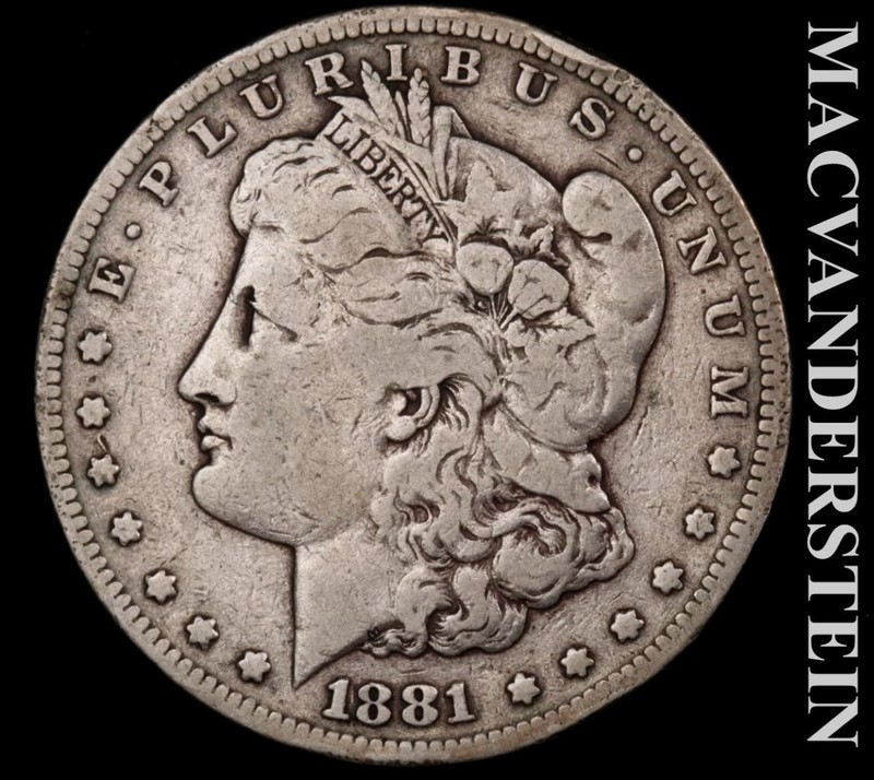 1881-S Morgan Dollar- Scarce Better Date- No Reserve #L6974