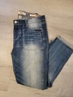 Vintage American   Straight Jeans  Women's Size 4/27 Blue Distressed Denim — photo 4