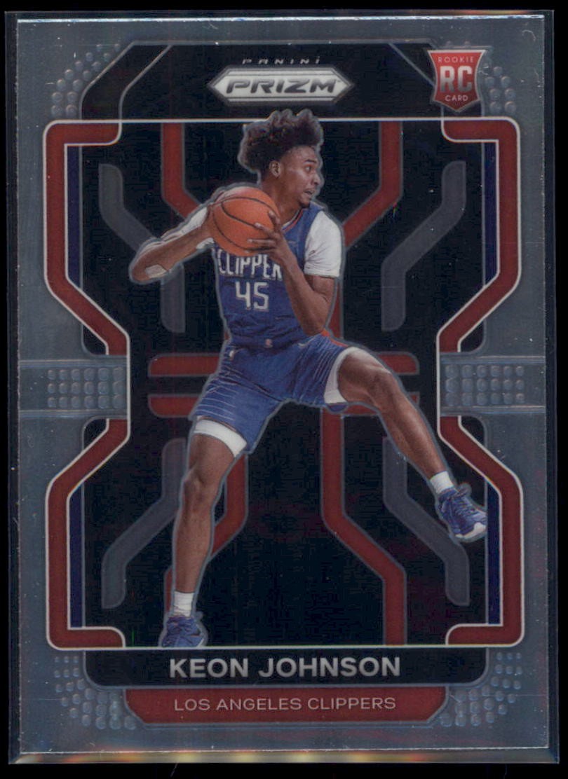 2021-22 Panini Prizm #326 Keon Johnson