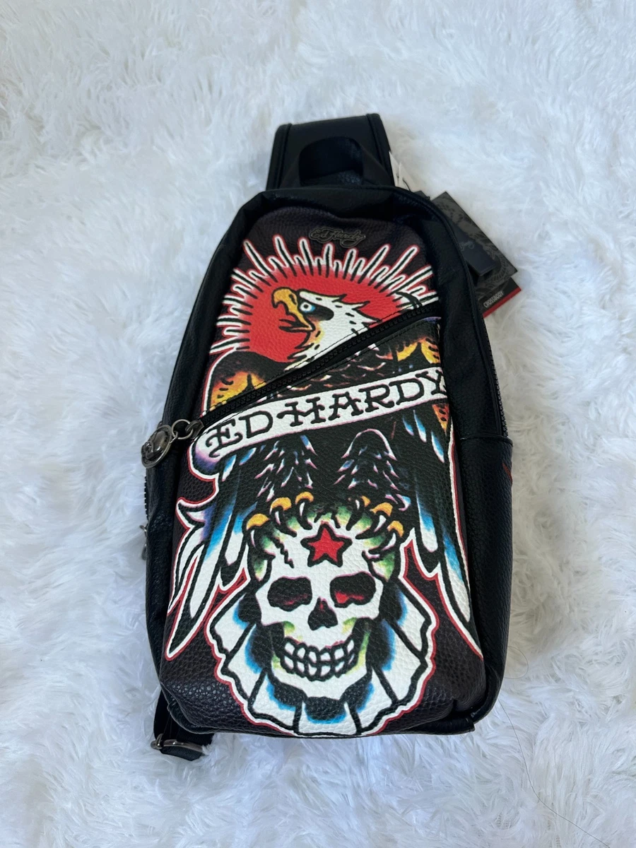 Ed Hardy Backpack Black Bags for Men for sale | eBay