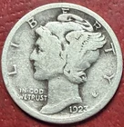1923-S Mercury Dime. Free Shipping