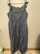 Torrid Denim Dress Size 5x