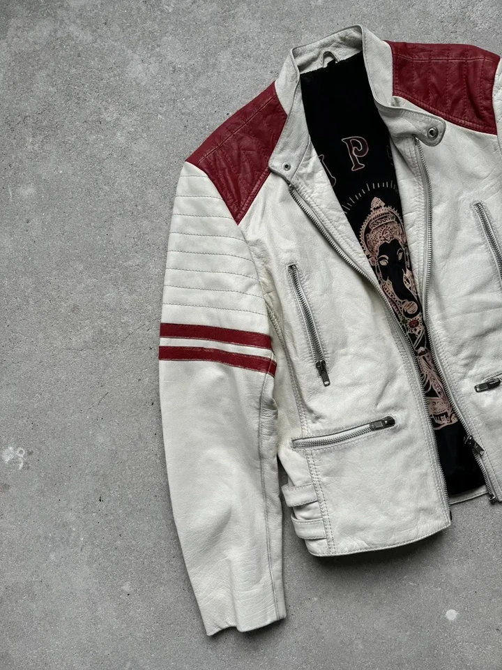 Chaqueta de cuero gitana vintage talla L Foto 4 de 4