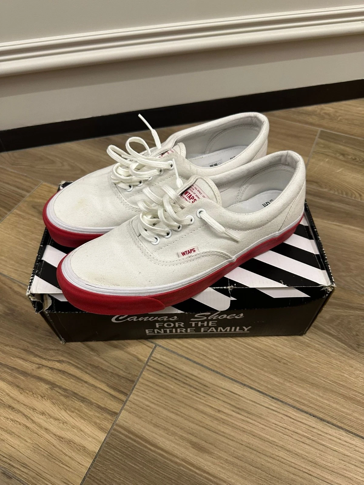 Vans Vault x WTAPS OG Era LX White Red taglia 44.5
