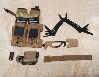 USGI Gerber Individual Deployment Kit Bear Grylls Multi Streamlight Sidewinder 