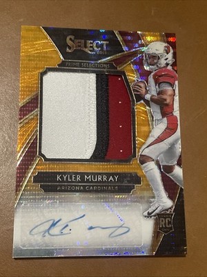 2019 Select Kyler Murray Orange Pulsar #d /23 ROOKIE AUTO PATCH RPA SSP AZ Cards