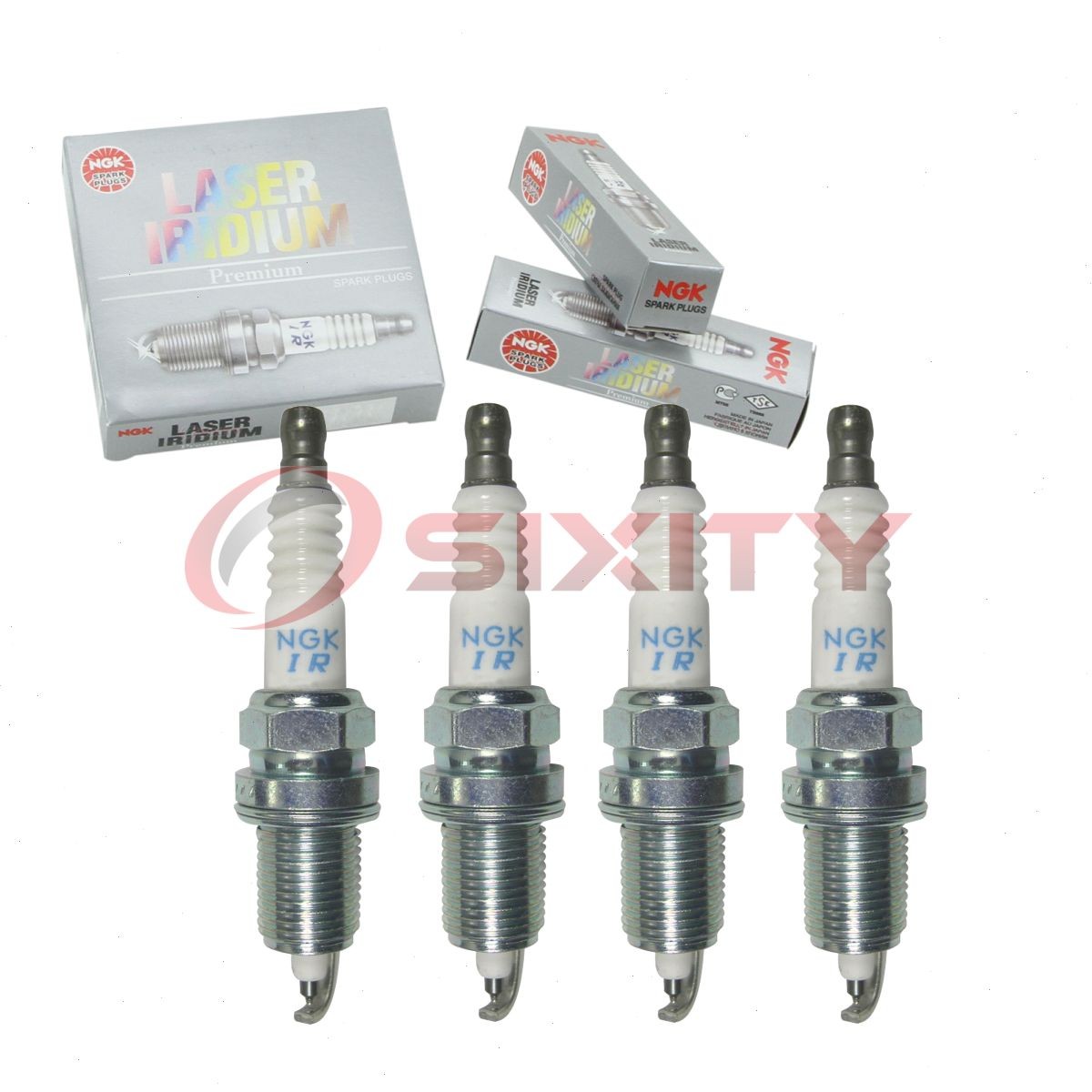 4 pc NGK 4462 IZFR6J Laser Iridium Spark Plugs for 8M0058936 8M0037136 jb