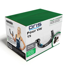 Attelage complet pour VW T5 03- Amovible Oris + Câble spécifique 7 broches