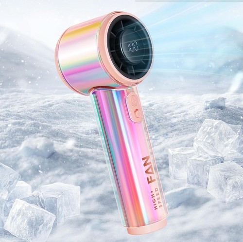 High Speed USB Charged Mini Outdoor Portable Turbo High Power Handheld Mini Fan