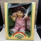 New ListingVintage Cabbage Patch  Kids Doll 1984 Polly Darlene with Pacifier in Box Coleco