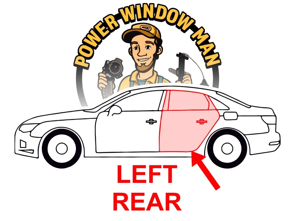 OEM POWER WINDOW LIFT MOTOR for JEEP GRAND CHEROKEE COMMANDER REAR LEFT - Image 3 of 4