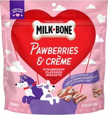 Milk-Bone Pawberries & Creme Dog Biscuits (2-Pack)