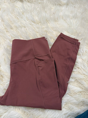 Athleta Salutation Stash Pocket II Powervita High Rise 7/8 Leggings XL