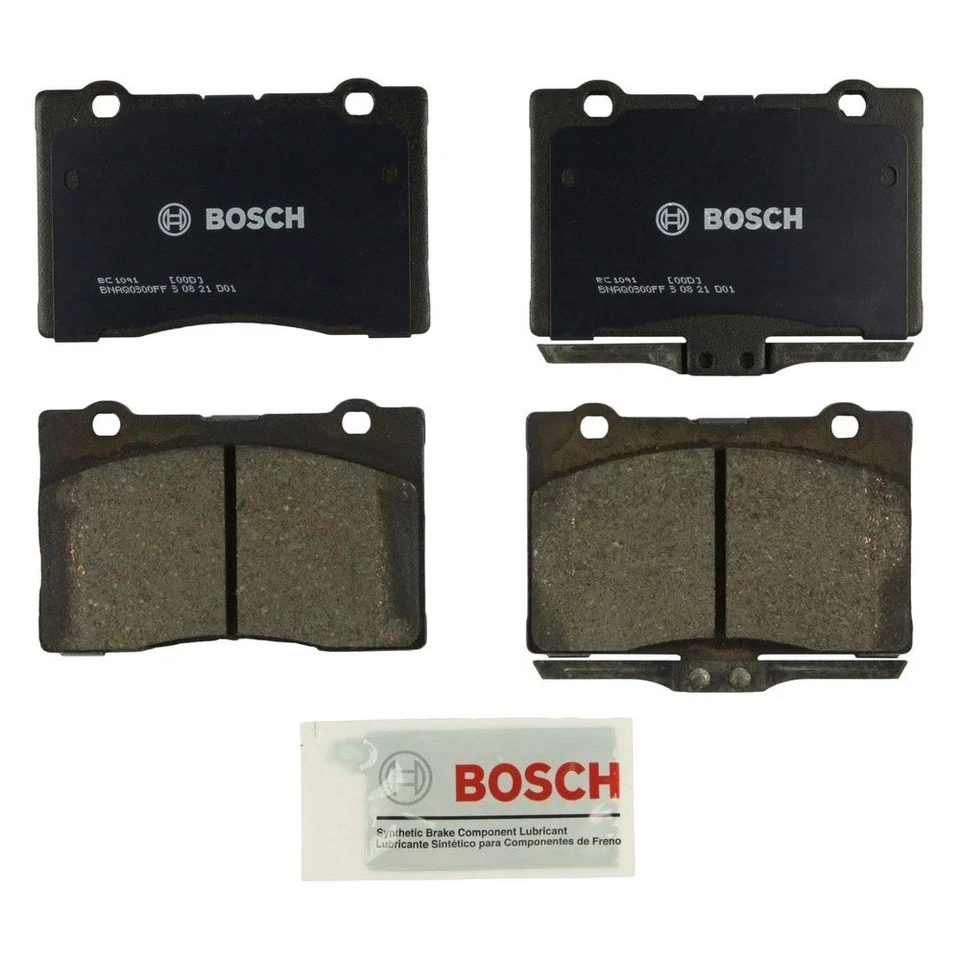 For Acura RL 05-12 Bosch QuietCast Premium Front & Rear Brake Kit w Ceramic Pads Foto 2 de 3