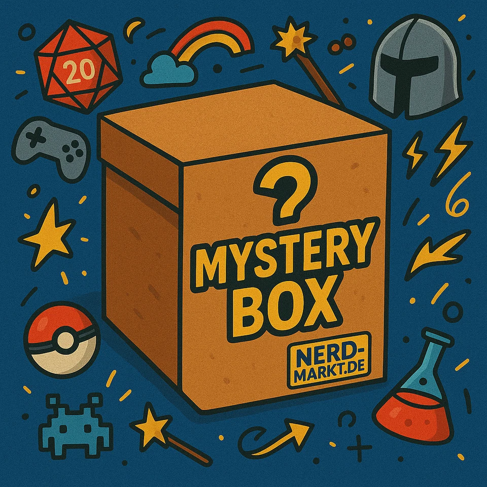 Nerd-Markt Mystery Loot Box Pokemon TCG Booster Spiele LARP Gegradete Nerd