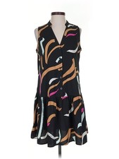 Nine West Women Black Casual Dress S