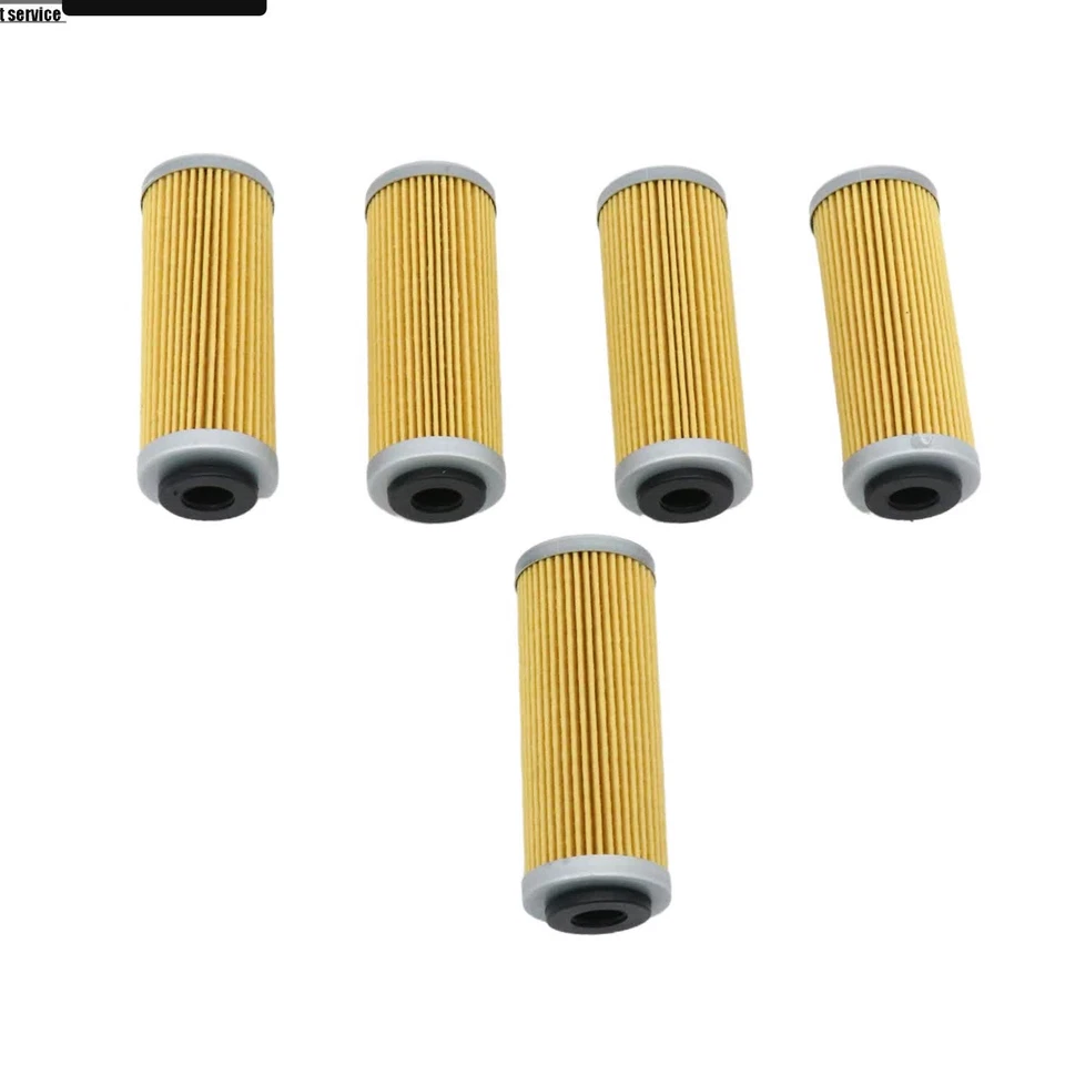 Filtro de aceite 5 piezas para KTM 530 EXC-R 400 XC-W 450 SX-F Husqvarna FX350 FS450 FE501 Foto 3 de 4