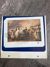 1976 USPS First Day Issue The Surrender Of Lord Cornwallis at Yorktown Stamps