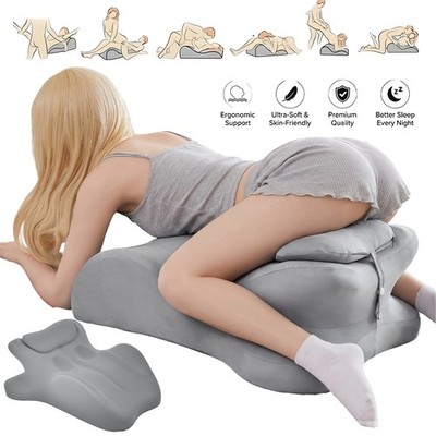 Memory Foam Sex-Keil keilförmiges Sex-Kissen Liebeskissen Sexmöbel Liebesmöbel